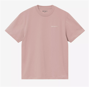Carhartt WIP W Script Embroidery T-shirt s/s Gentle Pink / Cinnerus
